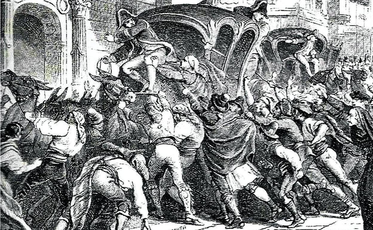 El motín de Vitoria El Correo